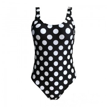Push Up Swimwear Criss Cross Back One-piece Beach Bathing Suit Gradient Print